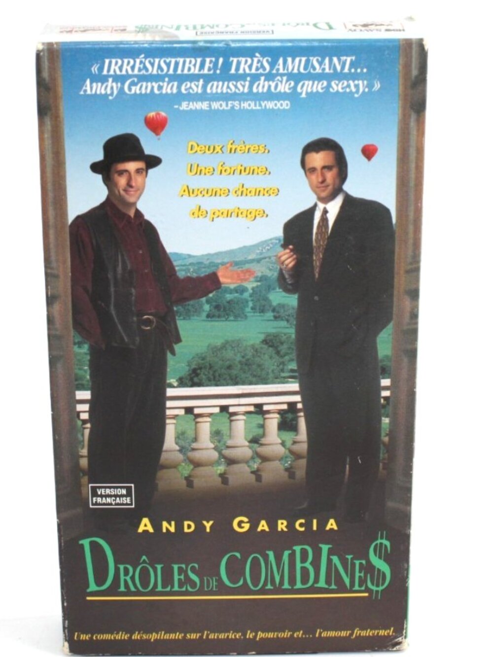 Droles De Combines/ Steal Big Steal Little (VHS)(French) Tested Andy Garcia